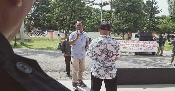 Kembali Demo, Barakuda Desak DPRD Pohuwato Selesaikan Pelomik di 3 Perusahaan