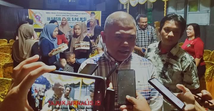 Reses Dirusunawa Syah, Nasir Giasi Dorong Penggunaan Sistem Digitalisasi